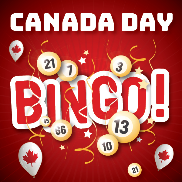 Canada Day Bingo - Chances Maple Ridge